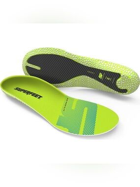 Superfeet Run Pacer Elite Insoles Size D (Men's 7.5-9 / Women's 8.5-10) NIB